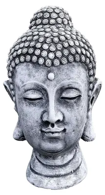 Produktbild von Buddha Shiva Kopf aus Steinguss, frost- und wetterfest bis -30°C