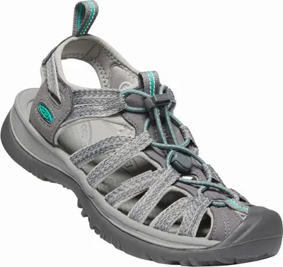 Produktbild von Keen 1022814 Whisper - Damen Schuhe Sandaletten - GREY-PEACOCK-GREEN, Größe:40 EU