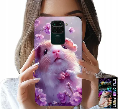 Zdjęcie produktu dla Etui Do Xiaomi Note 9 - Słodki Chomik, Gryzonie Wzory Dla Dzieci