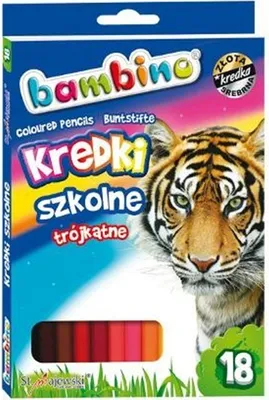 Produktbild von Globcolor Dreikant-Buntstifte, 18 Stück, ergonomische Farbstifte für Schule, Studium und kreatives Zeichnen