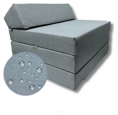 Produktbild von Faltmatratze 200 x 70 x 10 cm, 3-teilig, Wasserdicht und Komfortabel