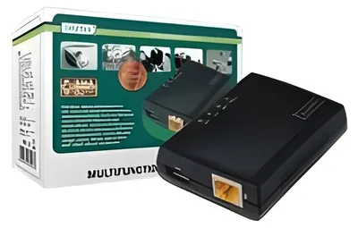 Obrázek produktu pro DIGITUS 1-Port USB 2.0 Multifunction Network Server