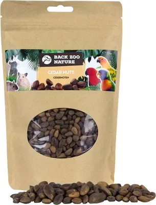 Produktbild von Back Zoo Nature - Zedernnüsse für Papageien 200g