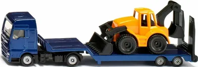 Zdjęcie produktu dla Siku 1761, Model ciężarówki / ciągnika, 1:87, MAN, Chłopak, dziewczyna, Metal, Plastik, Niebieski, Żółty