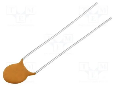 Produktbild von 10x Kondensator: Keramik 4,7nF 20%  1kV THT 5mm  Keramiondensatoren THT 1kV