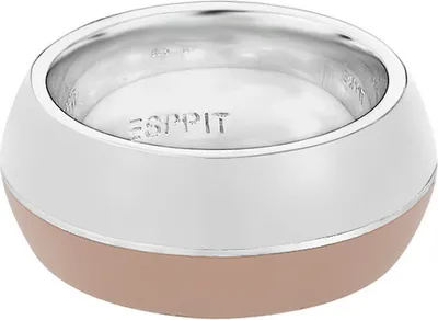 Produktbild von Esprit Damen Ring Edelstahl Marin 68 beige / weiss ESRG11563B, Ringgröße:53 (16.8 mm Ø)