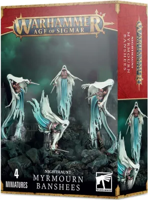 Zdjęcie produktu dla Warhammer Age of Sigmar Nighthaunt Myrmourn Banshees