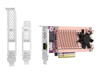 Zdjęcie produktu dla Karty interfejsu/adaptery QNAP QM2 CARD Wewnętrzne PCIe