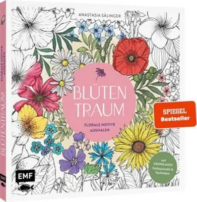 Obrázek produktu pro Blütentraum - Florale Motive ausmalen