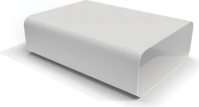 Produktbild von OPTIMAIRO Flachkanal 222 x 89 500 mm Kunststoff weiß