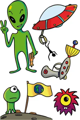 Produktbild von Tattoos Alien & Peace