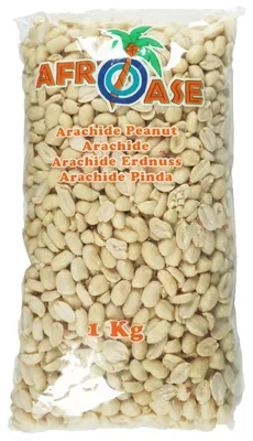 Produktbild von Afroase Erdnüsse geschält 1kg