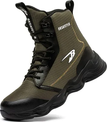 Produktbild von Sicherheitsschuhe, Arbeitsschuhe für Damen und Herren, sportliche, atmungsaktive Stahlkappenschuhe, rutschfeste Arbeitsschuhe