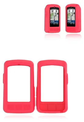 Immagine prodotto di Custodia protettiva per computer da bicicletta Wahoo ELEMNT Bolt V3, colore rosso