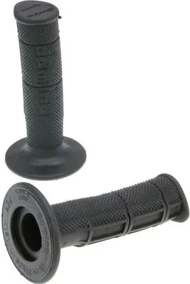 Produktbild von Griffgummi Paar DOMINO Cross Enduro schwarz 22/24mm Roller Mofa Moped Motorrad