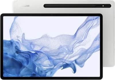 Image de Samsung Galaxy Tab S8+ SM-X800 256 Go 31,5 cm (12,4 pouces) Qualcomm Snapdragon 8 Go Wi-Fi 6 (802.11ax) Android 12 Argent