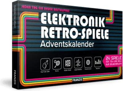 Produktbild von Elektronik Retro Spiele Adventskalender 2020