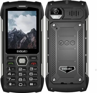 Produktbild von EVOLVEO StrongPhone H1 schwarz-silber