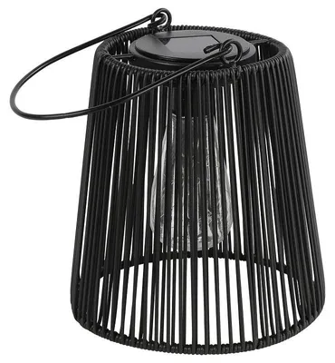 Zdjęcie produktu dla Lampa ogrodowa LED Countryfield Luana L, czarna – nastrojowe oświetlenie ogrodowe