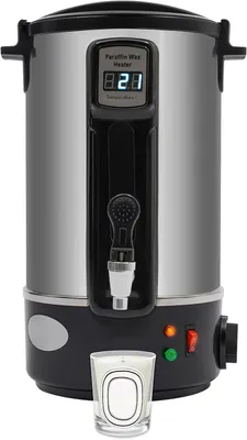 Immagine prodotto di Scioglitore elettrico per cera, grande capacità, temperatura regolabile, nero