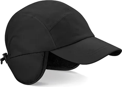Produktbild von Beechfield B355 | Mountain Cap / Kappe / Mütze / Hut - Farbe: Black - Größe: One Size