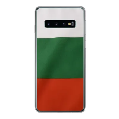 Produktbild von MuchoWow® Handyhülle Schutzhülle Hülle für Samsung Galaxy S10 Nahaufnahme der Flagge von Bulgarien Silikon Softcase Handy Hülle - Handytasche