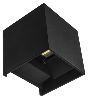 Bildleuchte, schwarz, Aluminium, 10x10x10 cm, 10 W, IP65