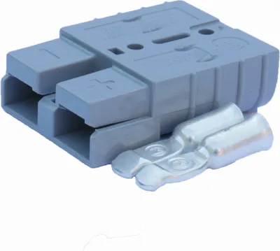 Produktbild von Anderson Flachstecker SB 50A grau, Stecker inkl. 2 Hauptkontakte, 36V (oder ähnlich Anderson)