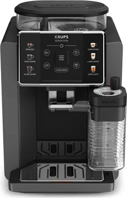 Obrázok produktu pre Krups Sensation EA912HF1, Espresso kávovar, 1,7 L, Kávové zrná, Vstavaný mlynček, 1450 W, Čierna