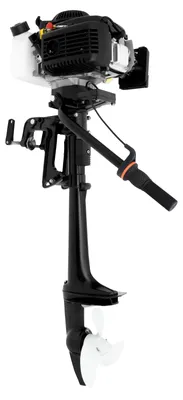 Produktbild von Außenbordmotor, 4-Takt-Motor, 55CC Hubraum, schwarz