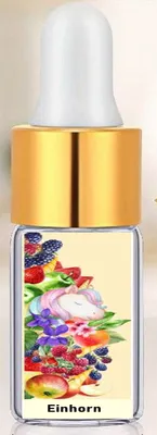 Produktbild von GKA Parfüm Öl Einhorn aus Frankreich Parfümöl Kosmetik Pfirsich, Apfel, Waldfrüchte, Himbeere, Veilchen, Zeder sehr intensiv Probierfläschchen