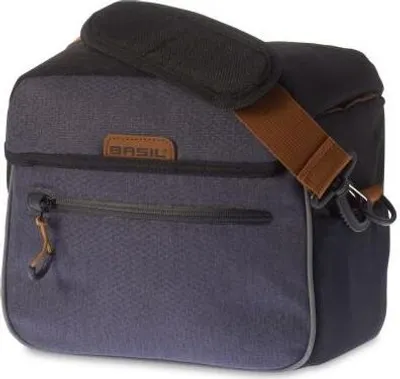 Obrázek produktu pro Brašna Basil Miles Handdlebar Bag- na řídítka černo/ šedá 17667