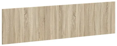 Immagine prodotto di vidaXL Testiera da letto da montare a parete, modello ARNHEM, realizzata in legno impiallacciato effetto noce Sonoma