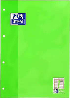 Image de Bloc de travail Oxford, DIN A4, 50 feuilles, linéature 1