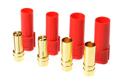 Produktbild von GForce GF-1055-002 Steckverbinder XT-150 Goldkontakten Stecker + Buchse Rot 2 Paare