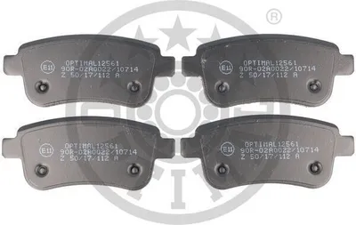 Produktbild von OPTIMAL Bremsbeläge Satz Hinten Bremsklötze für RENAULT MEGANE III Grandtour (KZ0/1) BP-12561