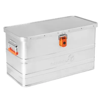 Produktbild von ALUBOX Alukiste Easy 59 Liter Silber, leicht und stabil, ohne Schloss