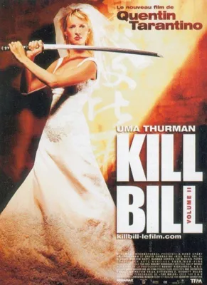 Obrázok produktu pre Kill Bill 2 – Uma Thurman – 116 x 158 cm – Originálny filmový plagát