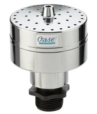 Produktbild von Oase Vulkan 43 - 3 Silber Fontänenaufsatz