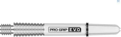 Produktbild von Target Pro Grip EVO AL Schäfte Silber Weiß Medium