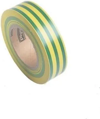 Produktbild von Isolierband gelb-grün 19 mm x 20 m
