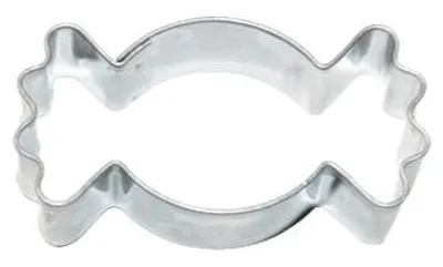 Productafbeelding van Keksa. Roestvrijstalen plaat, 52 x 28 mm