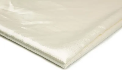 Produktbild von Satin in Streifen Stoff, Dekostoff, Creme 50 x 150 cm