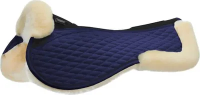 Image de Tapis en peau d'agneau Stübben Streamline Dressage Bleu L