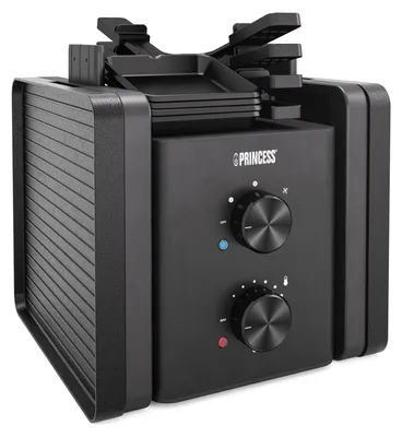 Obrázok produktu pre Princess 01.162660.01.001, 8 osôb, Kov, Čierna, Obdĺžnikový, Otočné, 2 m