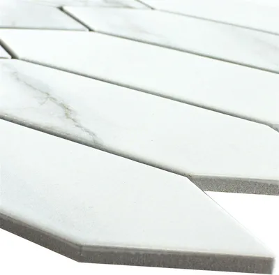 Produktbild von Keramik Mosaikfliesen Prospect Picket Calacatta