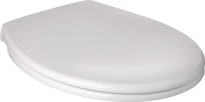 Produktbild von Famanu Toilettensitz mit Deckel - Weiß, mit abnehmbarer Kindersitzfläche