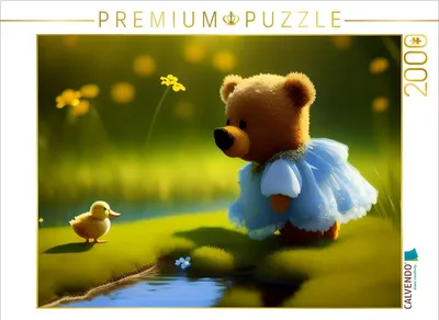Produktbild von CALVENDO Puzzle Sommerbärchen | 2000 Teile Lege-Größe 90x67cm Foto-Puzzle für glückliche Stunden