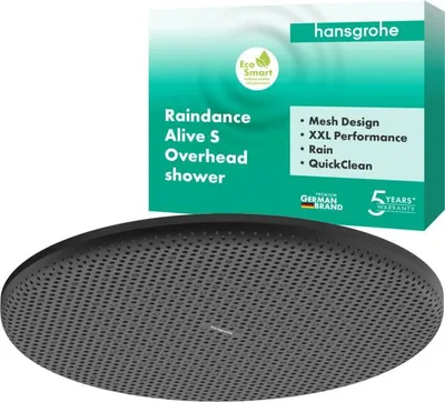 Imagen del producto de HANSGROHE 24521670: Cabezal de ducha Raindance Alive S