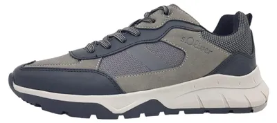 Immagine prodotto di s.Oliver M1361241: Scarpe da uomo con lacci, modello stringato, colore grigio, ideali per il tempo libero